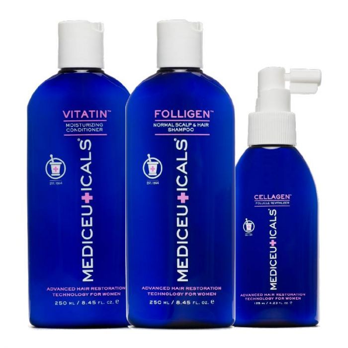 Mediceuticals Hair Restoration Kit Normal – 3-stappenplan tegen haaruitval en dunner wordend haar