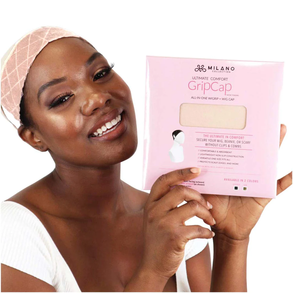 Milano GripCap – 2-in-1 wiggrip en wigcap voor stevige grip en comfort