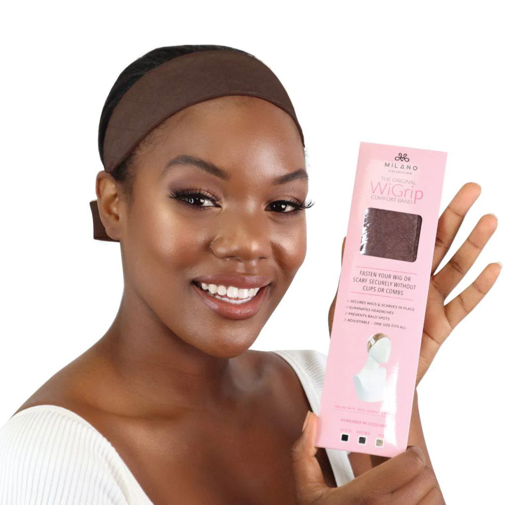 Milano WiGrip Comfort Band – verstelbare band voor veilige grip zonder clips of kammen