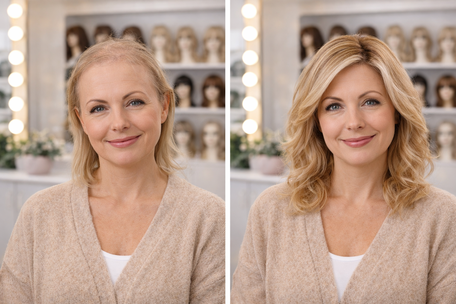 alopecia androgenetica vrouw oplossing